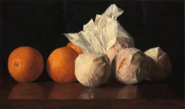 Wrapped Oranges Artwork by William Joseph McCloskey