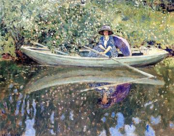 On The River Artwork by Frederick Carl Frieseke