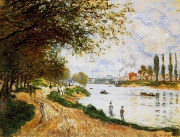 The Isle La Grande Jatte Artwork by Claude Oscar Monet