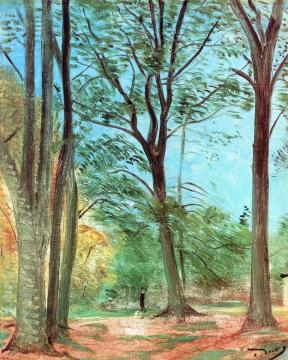 The Park at Chambourcy Artwork by Andre Derain