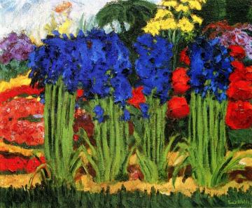 Flower Garden (o) Artwork by Emil Nolde