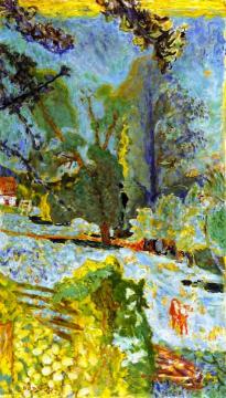 Norman Landscape Artwork by Pierre Bonnard