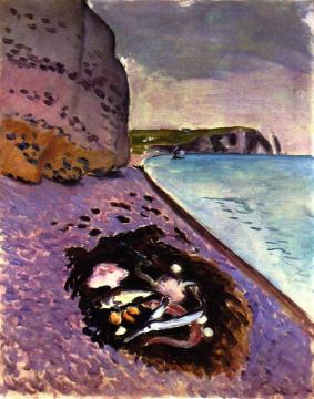 Large Cliff: Fish Artwork by Henri Matisse