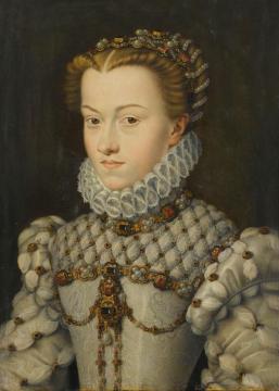 Elizabeth Of Austria Artwork by Francois Clouet