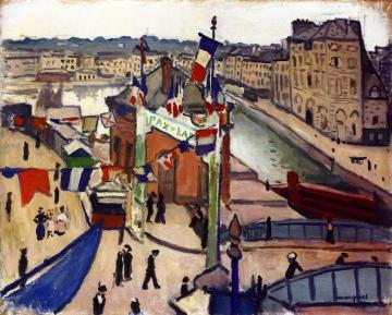 National Holiday at Le Havre Artwork by Albert Marquet