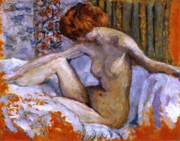 Nude In Bed Artwork by Pierre Bonnard