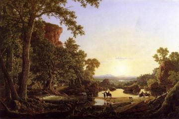 Hooker And Company Journeying Through The Wilderness From Plymouth To Hartford, In 1636 Artwork by Frederic Edwin Church