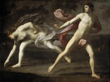 Hippomenes And Atalanta Artwork by Guido Reni