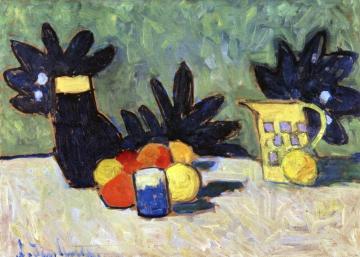 Still Life with Fruit Artwork by Alexej Jawlensky