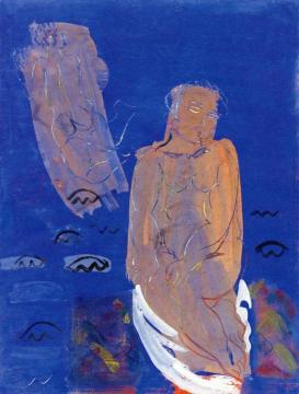 Bathers at Sea with Shells Artwork by Raoul Dufy