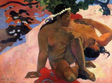 Aha oe Feii? Artwork by Paul Gauguin