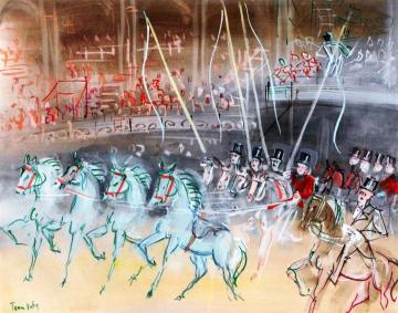 Equestrian Fantasy Artwork by Jean Dufy
