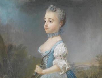 A young girl as Diana Artwork by Jean Etienne Liotard