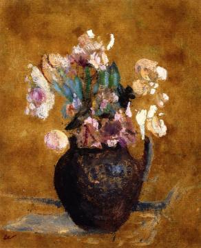 Vase of Flowers Artwork by Edouard Vuillard