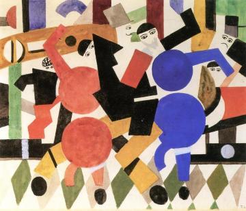 Study for the Curtain of The Skating Rink Artwork by Fernand Léger