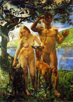Paradise Artwork by Lovis Corinth