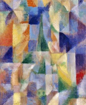 Window on the City Artwork by Robert Delaunay