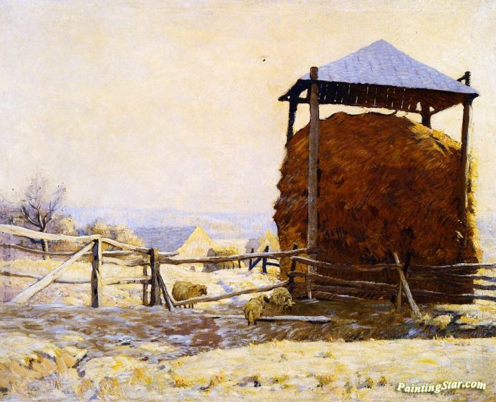 Haystack Artwork by Charles Rosen