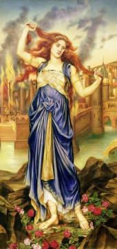 Cassandra Artwork by Evelyn de Morgan