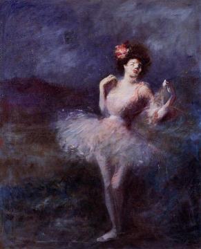 Dancer Artwork by Jean-Louis Forain