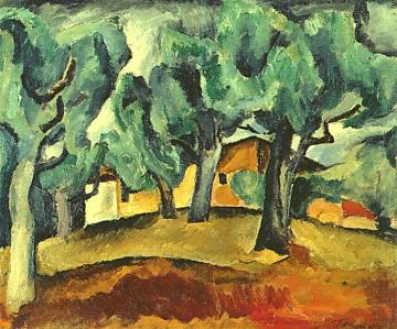 Landscape Artwork by Pyotr Konchalovsky