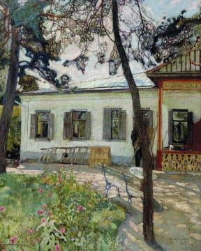 Summer Cottage Artwork by Isaak Brodsky