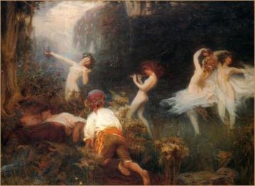 The Vintage Morn Artwork by Herbert James Draper