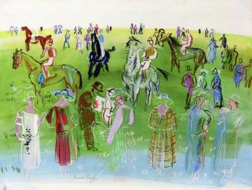 The Mannequins Of Poiret Artwork by Raoul Dufy