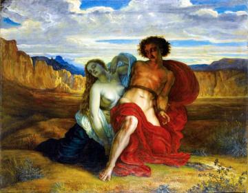 The Torture Of Mezence Artwork by Louis Janmot