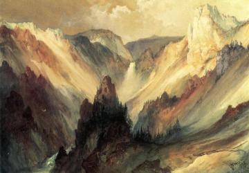 The Grand Canyon of the Yellowstone Artwork by Thomas Moran