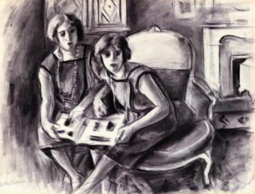 Two Sisters Artwork by Henri Matisse