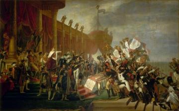 La Distribution Des Aigles Artwork by Jacques Louis David