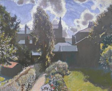 My Back Garden Artwork by Sir George Clausen