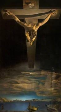Christ Of Saint John Of The Cross Artwork by Salvador Dalí