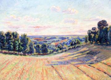 Hilly Landscape of la Creuse Artwork by Armand Guillaumin