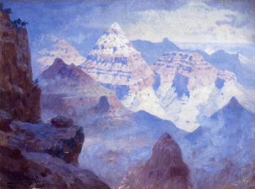 View Of Grand Canyon Artwork by William Robinson Leigh