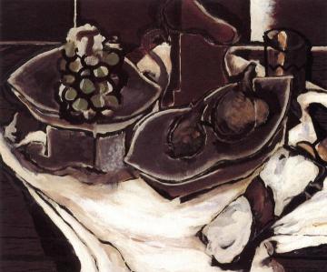 Still Life with Napkin Artwork by Georges Braque