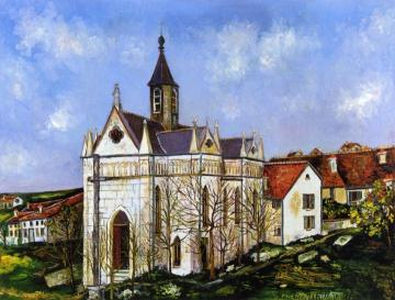 Chapelle de Buis Artwork by Maurice Utrillo