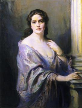 Miss Jewell Allcroft Artwork by Philip Alexius de Laszlo