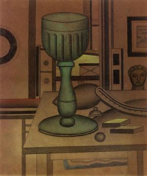 Still LIfe with Glass Artwork by Fernand Léger