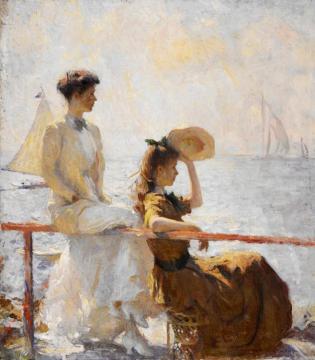 Summer Day Artwork by Frank Weston Benson