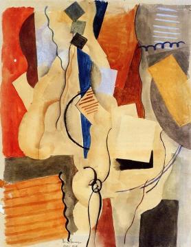 Smoking In The Shelter Artwork by Roger de la Fresnaye