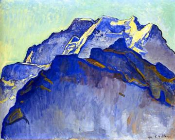 The Jungfrau Massif From Mürren Artwork by Ferdinand Hodler