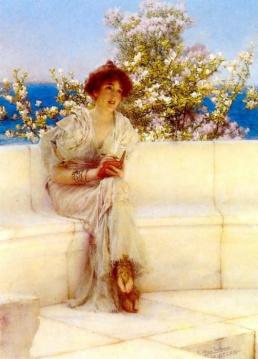 The Year's At The Spring.  All's Right With The World Artwork by Sir Lawrence Alma Tadema