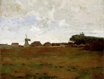 Lydd, England Artwork by William Langson Lathrop