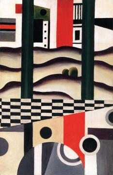 The Bridge Artwork by Fernand Léger