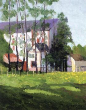 Landscape at Coulombs Artwork by Henri Manguin