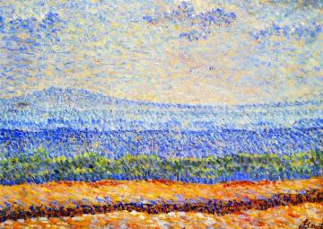 Landscape of Vexin Artwork by Louis Hayet