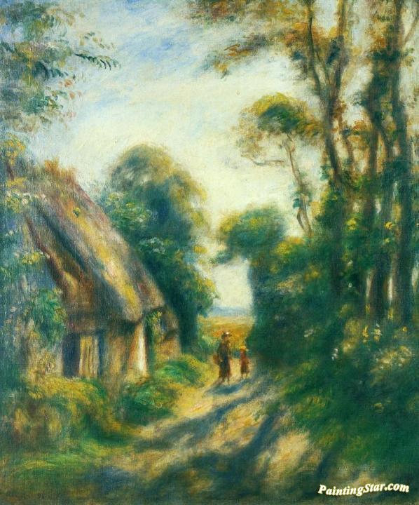 Near Berneval Artwork by Pierre Auguste Renoir