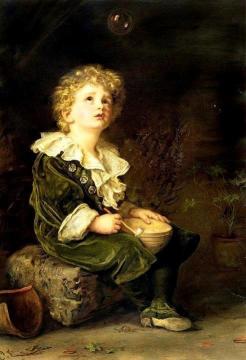 Bubbles Artwork by Charles Burton Barber